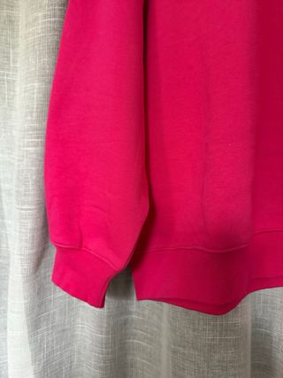 Sudadera Adidas oversize fucsia