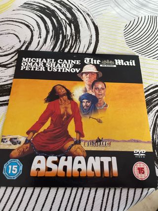 DVD Ashanti Michael Caine Omar Sharif