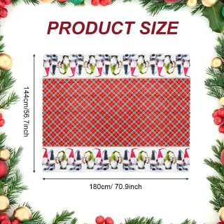Tovaglia Natale 140x180cm Natalizia rettangolare