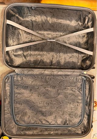 Maleta de cabina dorada