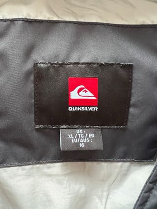 Chaqueta Quiksilver Talla 16 Azul