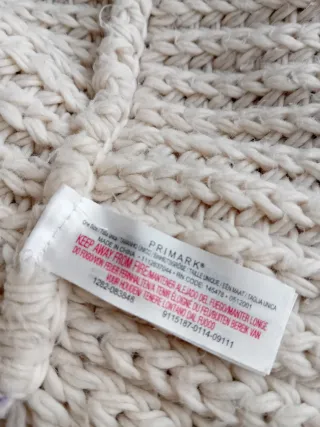 Cuello punto color beige mujer Primark