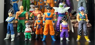 Figuras Guerreros Z PVC