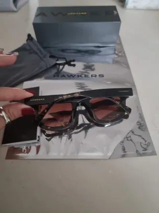 Gafas Hawkers Negras y Marrones Nuevas