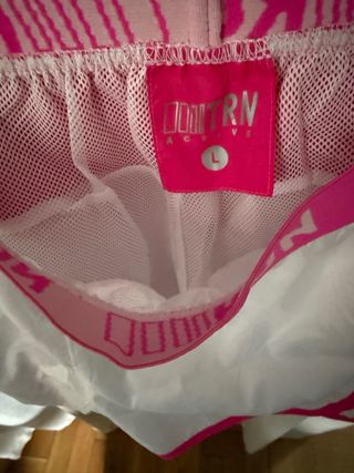 Pantalón corto running Adidas blanco Talla L