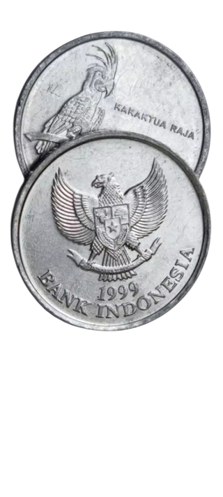 Moneda Indonesia 1999 100% AUTÉNTICA