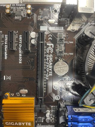 PLACA BASE GIGABYTE GA-Z97P-D3 PROCESADOR INTEL I7