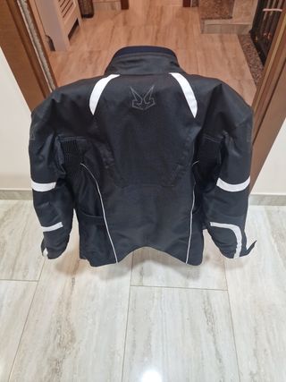 Chaqueta Moto Negra Mujer