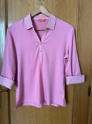 Camiseta Lady rosa manga 3/4 talla L