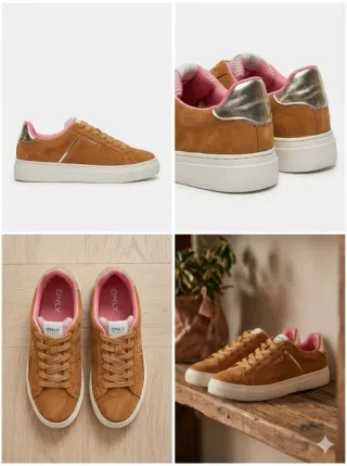 Zapatillas Bambas Only Marrones Talla 37