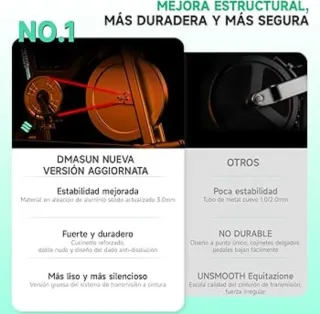 Bicicleta Estática DMASUN. Spinning. NUEVA 100%.