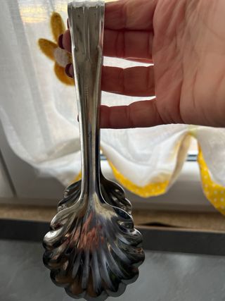 Pinza per servire in acciaio