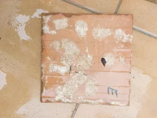 Azulejo antiguo Sevilla pintado a mano