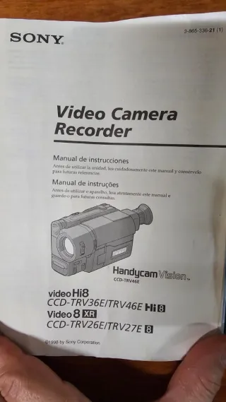 Daniel Videocámara Sony Handycam 330x