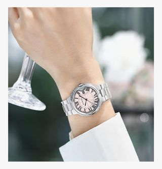 Reloj KNISKRED Clásico Mujer Rosa/Plata
