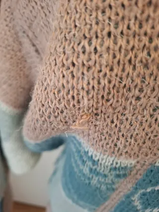 Maglione Vintage Patchwork Lana