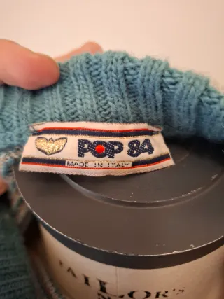 Maglione Vintage Patchwork Lana