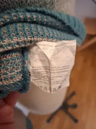 Maglione Vintage Patchwork Lana