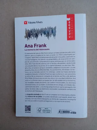 ANA FRANK. LA MEMORIA DEL HOLOCAUSTO (CUCAA) (...