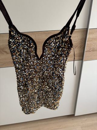 Vestido de fiesta lentejuelas