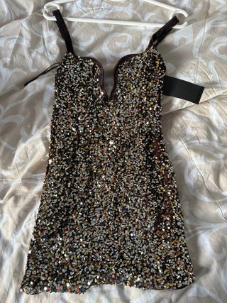 Vestido de fiesta lentejuelas