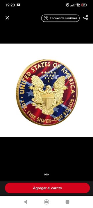 MONEDA CONMEMORATIVA UNITED STATES Of AMERICA