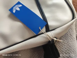 NUEVO CON ETIQUETA Bolso Adidas Blanco Original