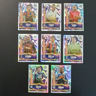 Topps Champions 25-26 Lote 8 Stickers Energy