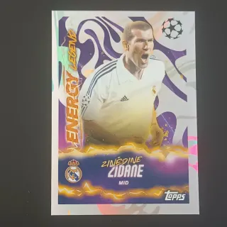 Topps Champions 25-26 Lote 8 Stickers Energy