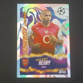 Topps Champions 25-26 Lote 8 Stickers Energy