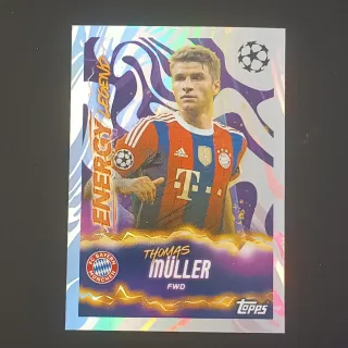 Topps Champions 25-26 Lote 8 Stickers Energy