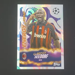 Topps Champions 25-26 Lote 8 Stickers Energy