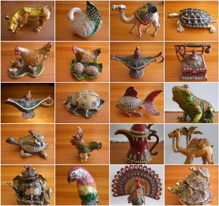 Colección Cajas Joyas Animales y Lámparas