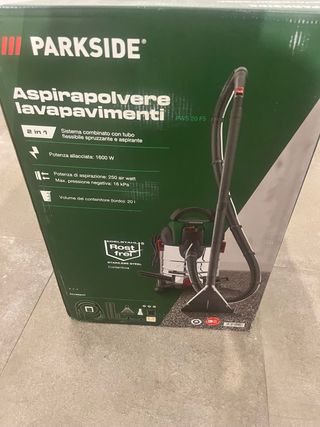 Aspirador y limpiador Parkside 2 en 1 1600W
