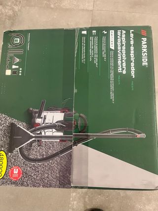 Aspirador y limpiador Parkside 2 en 1 1600W