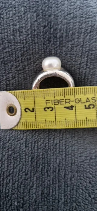 Anillo Tous Plata y Perla