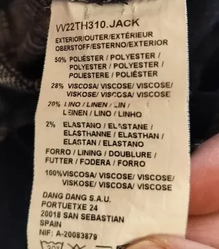 Pantalón Indi&Cold cuadros gris