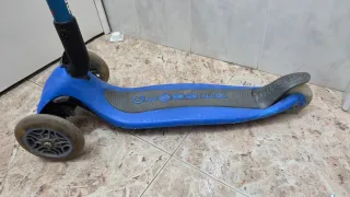 Patinete infantil 3 ruedas azul