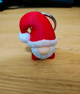 Portachiavi Gnomo Babbo Natale