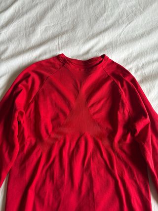 Camiseta térmica manga larga roja