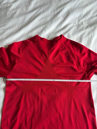 Camiseta térmica manga larga roja
