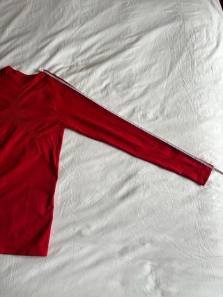 Camiseta térmica manga larga roja