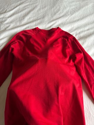Camiseta térmica manga larga roja