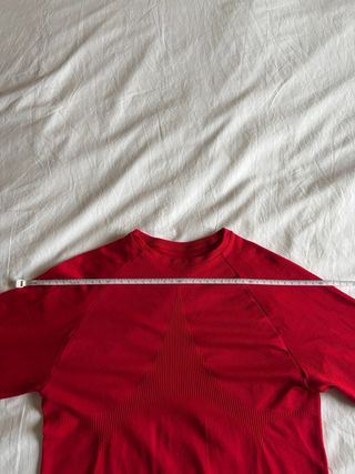 Camiseta térmica manga larga roja