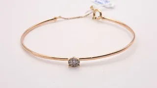 Pulsera Suarez Oro 18k con Brillantes