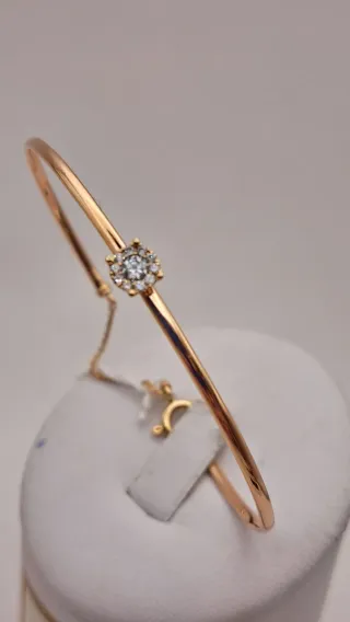 Pulsera Suarez Oro 18k con Brillantes