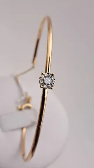 Pulsera Suarez Oro 18k con Brillantes