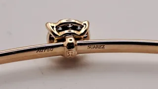 Pulsera Suarez Oro 18k con Brillantes