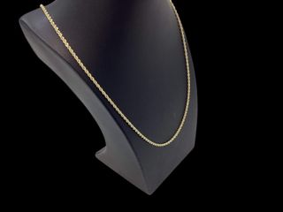 cadena oro 18k 30cm
