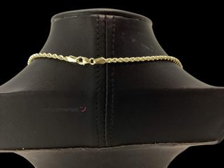 cadena oro 18k 30cm